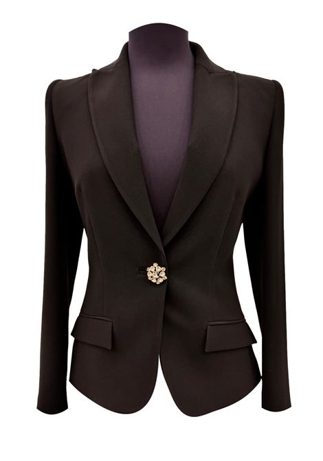 Jacket with jewelled button GAI MATTIOLO | suits Jacket | G1.70001530
